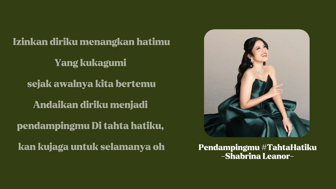 Pendampingmu #TahtaHatiku - Shabrina Leanor | Ruang Lirik