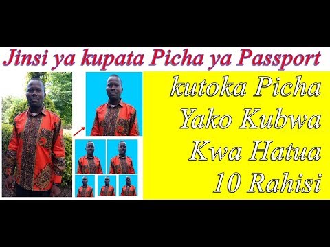 Video: Jinsi Ya Kubadilisha Picha Yako Ya Pasipoti