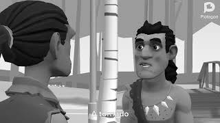 Caillou And The Tornado Plotagon