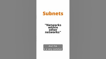What are Subnets? #networking #cybersecurity