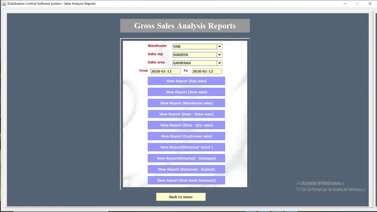 Automatic Report Distribution