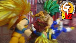 Dragon Ball - Super Saiyan 3 Broly vs Goku  & Vegeta ドラゴンボール-ブロリーVS孫悟空&ベジータ 七龍珠-超三布羅利 vs 悟空&貝吉塔/比達