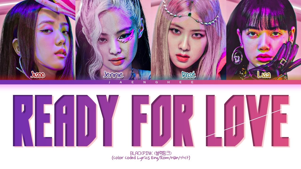 Blackpink pubg ready for love color coded lyrics youtube
