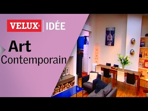 Comment réaliser une déco sur le thème de l'art contemporain ?