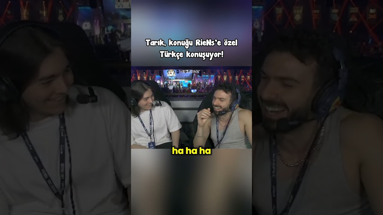 Tarık, konuğu RieNs'e özel Türkçe konuşuyor!