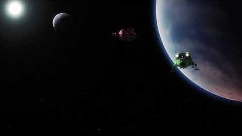 Red Dwarf Fan Animation: Starbug in flight