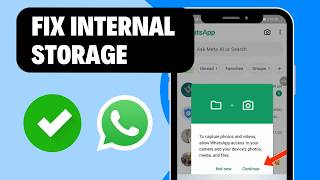 Fix Internal Storage Required Error on WhatsApp | Turn Off USB Storage