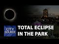 Irvings total eclipse in the park