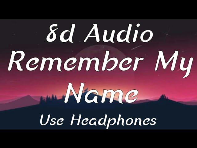 Remember My Name - Maino||8d Audio||Lyrics||Use Headphones🎧 class=