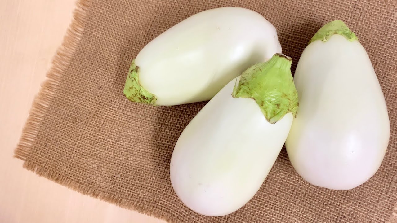 White Eggplant (How to Eat & Cook Vegetables) by Shokuiku Marche