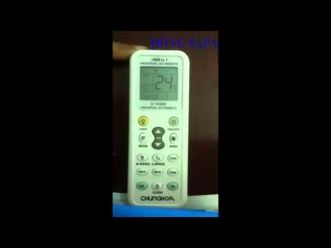 Video Hướng dẫn sử dụng remote đa năng - youtube