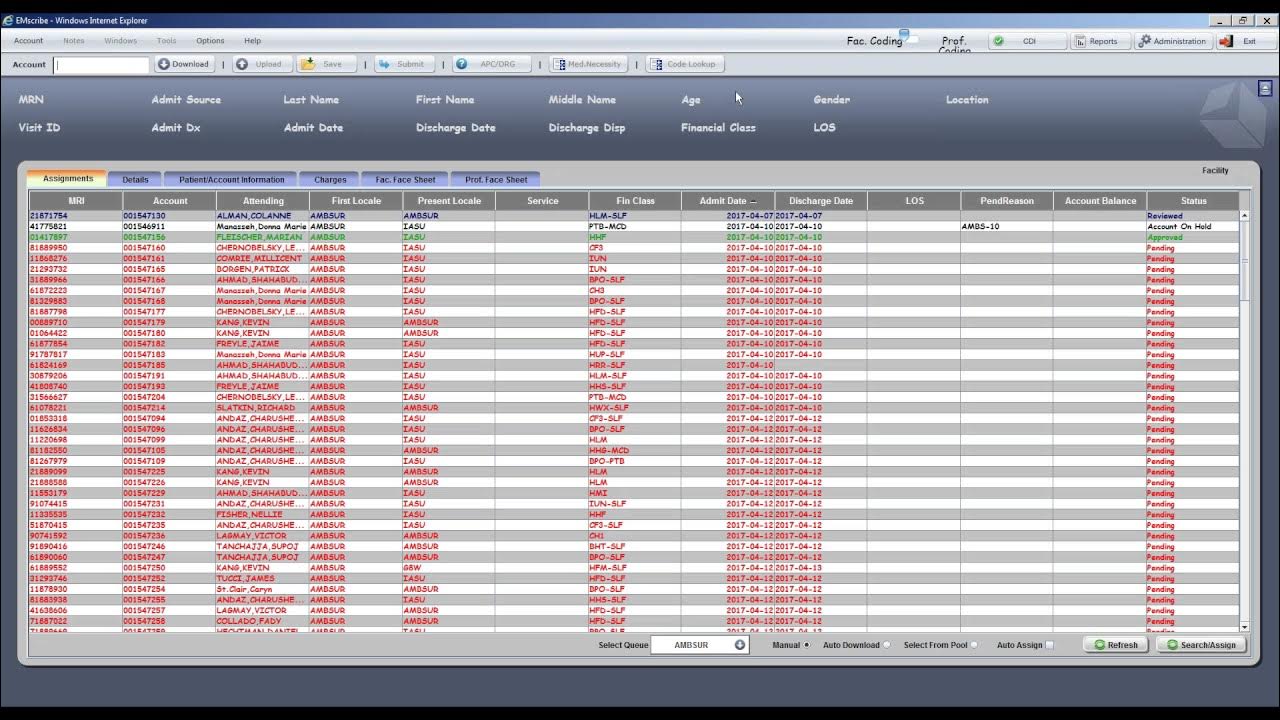 Emscribe cac tutorial computer assisted coding youtube