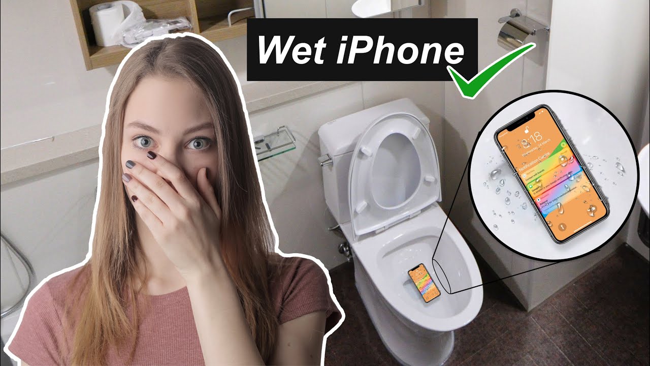 What to do if you drop your iPhone 13 in the toilet?
