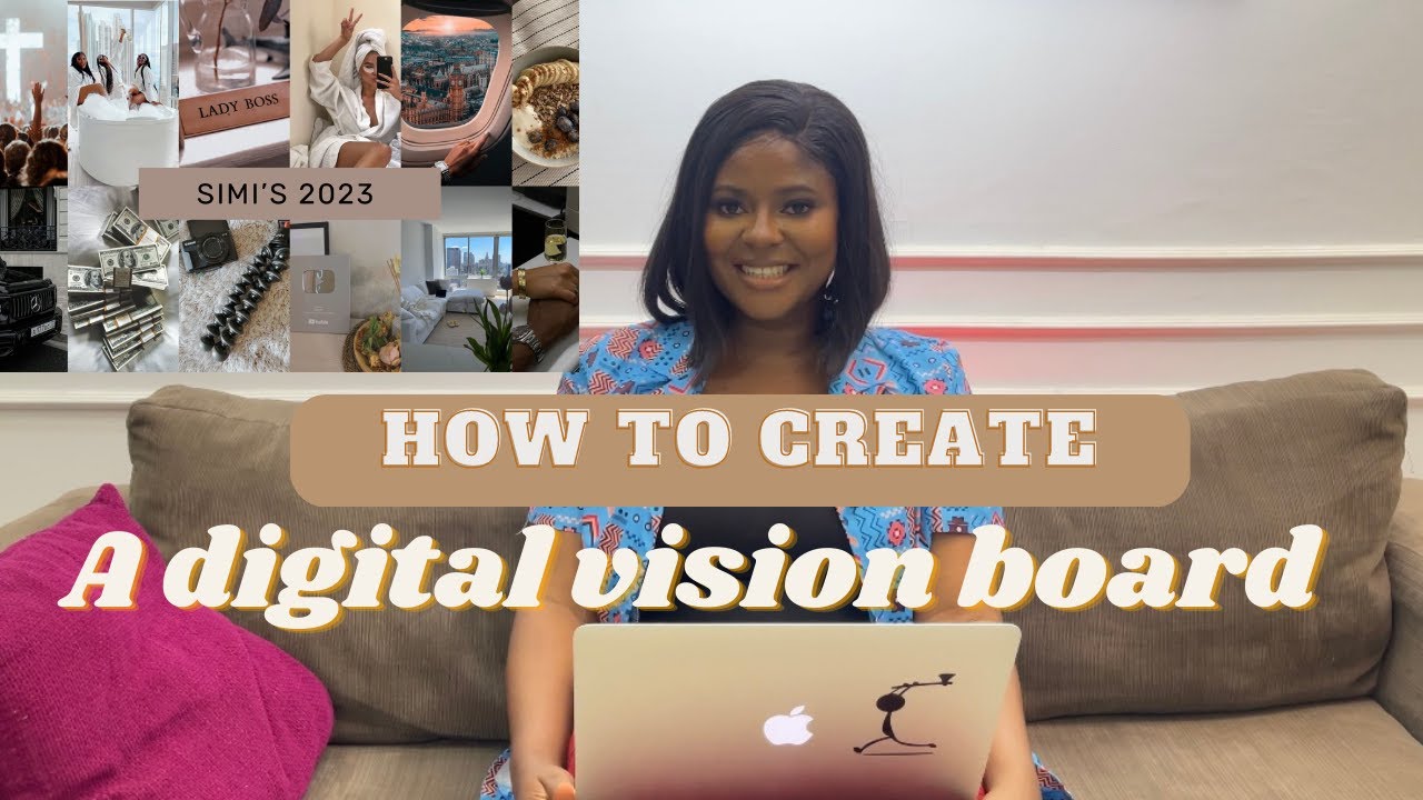 HOW TO CREATE A DIGITAL VISION BOARD FOR 2023 USING CANVA - YouTube