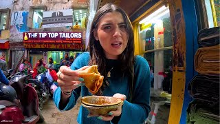 Travel vlog - Street Food Tour in Kathmandu, Nepal! 🇳🇵