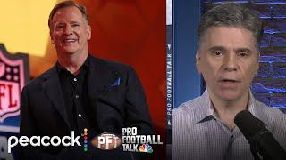 Analyzing Roger Goodell's comments on 18-game schedule | Pro Football Talk | NFL on NBC screenshot 2