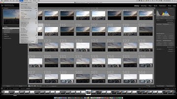 Match Exposures of Images in Adobe Lightroom