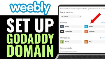 How To Set Up A GoDaddy Domain Into A Weebly Client Site 2025 (Weebly Tutorial)