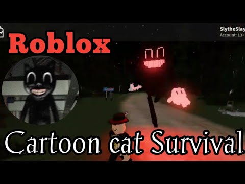 Cartoon Cat Survival Roblox 1 Sly Plays With Silversly Youtube - roblox cartoon cat killer