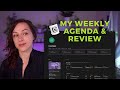 Weekly agenda and review in Notion - Advanced tour