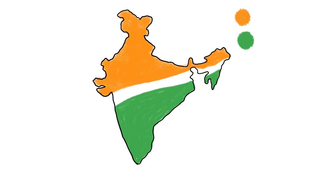 India Map Sketch Photos and Images & Pictures | Shutterstock