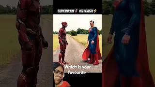 Superman 🦸‍♂️ vs Flash #dc #justiceleague #superman #flash #trending #superman4 #marvel