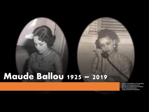 52 Weeks of Black History: Maude Ballou by Margaret Walker Alexander Library - January 10, 2022