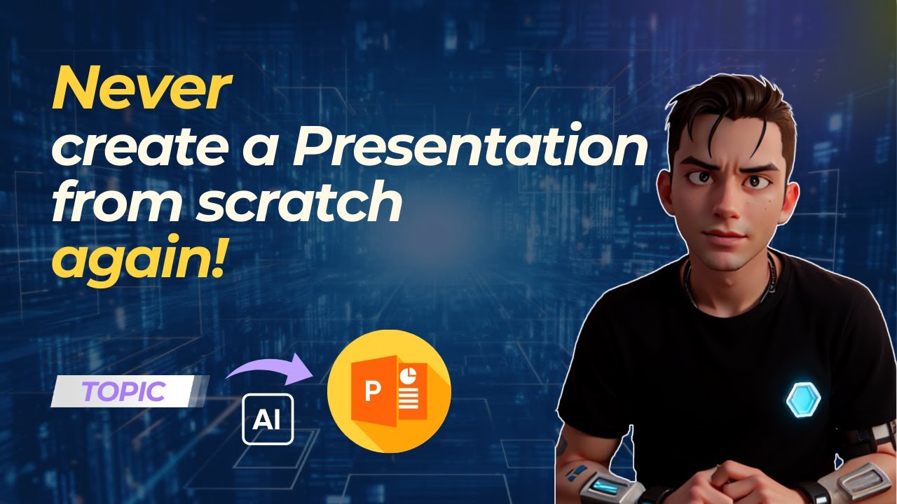 How to Create a PowerPoint in 1 Minute with AI - YouTube