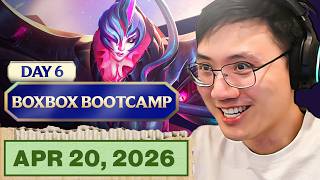 DAY 6: BOXBOX BOOTCAMP | Short Tryhard No Tuber No Fun Day | TFT Set 17 Patch 17.1