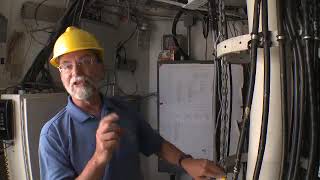Inside a VLA Antenna Pedestal Room