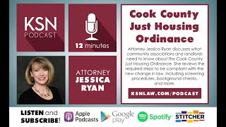KSN Podcast - Cook County Just Housing Ordinance
