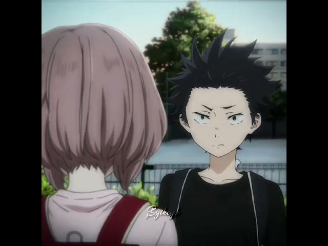 a silent voice edit-[thank you-dido]#sad#anime #edit