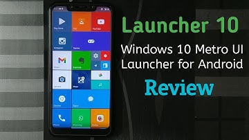 Launcher 10 | Windows Look on Android | Launcher Review