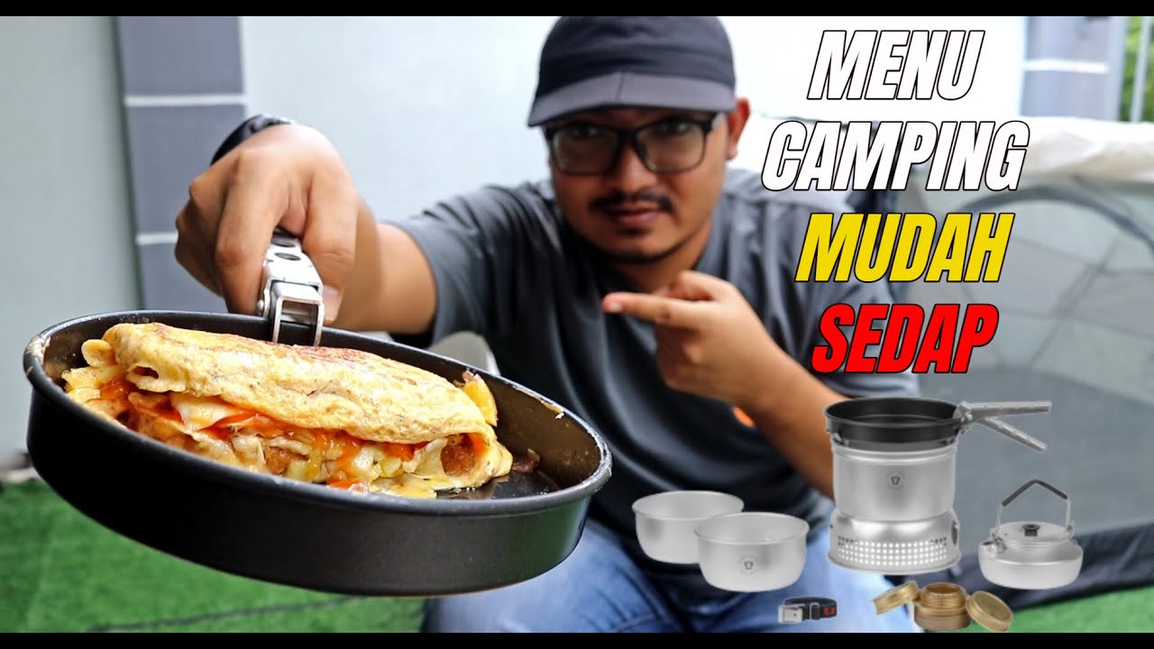 Menu Mudah Camping Sandwich Telur Sardin Trangia Camping Recipe
