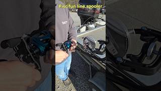 Spool up reels EASIER! Piscifun line spooler #shorts #short #shortvideo #bassfishing #fishing