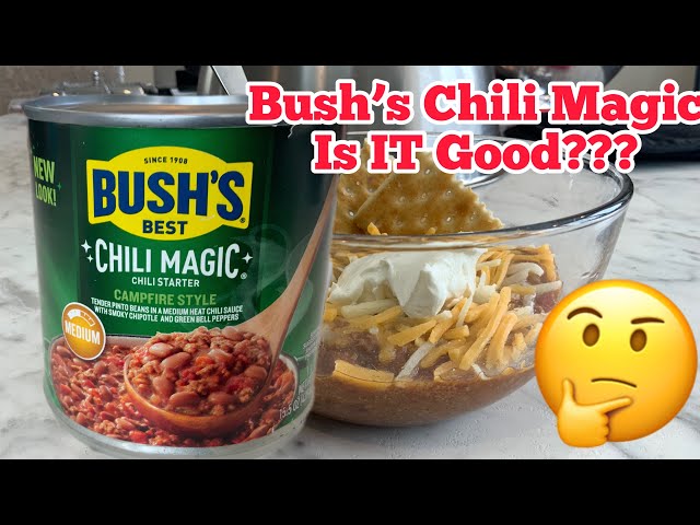 BUSH'S BEST CHILI MAGIC, Chili Starter Texas Medium (Pack of 6)