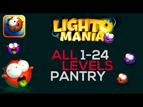 Lightomania: Level 1-24 Pantry - 3 Star Guide │ Redline69 Games