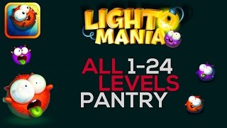 Lightomania: Level 1-24 Pantry - 3 Star Guide │ Redline69 Games screenshot 5