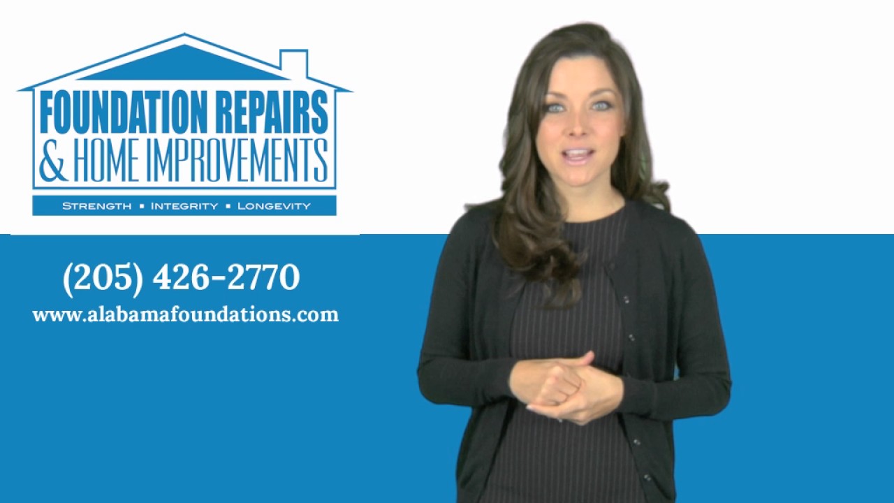 Foundation Repairs and Home Improvement Birmingham, Alabama YouTube