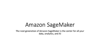 Amazon SageMaker Unified Studio: Getting started with analytics