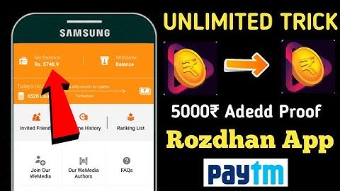 Rozdhan Unlimited  Refer Trick || Rozdhan App Refer Otp bypass Online Script 2020
