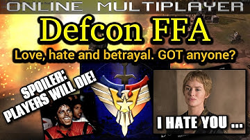 Defcon FFA - USA - Pro Rules | C&C Generals Zero Hour | No Commentary