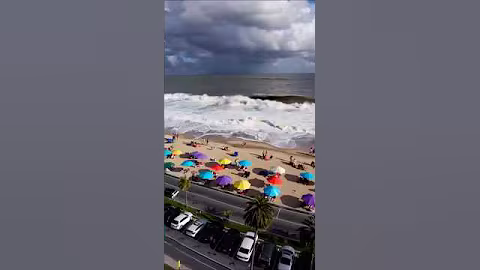 Tsunami Destroys Coastal Resort in Japan in Seconds