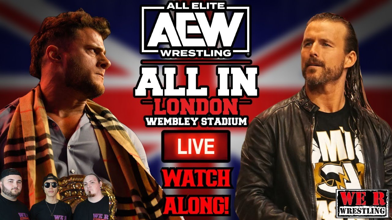 🚨LIVE - AEW ALL IN 2023 WATCH ALONG and LIVE REACTIONS!