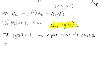 FNC 4.2: Fixed point iteration
