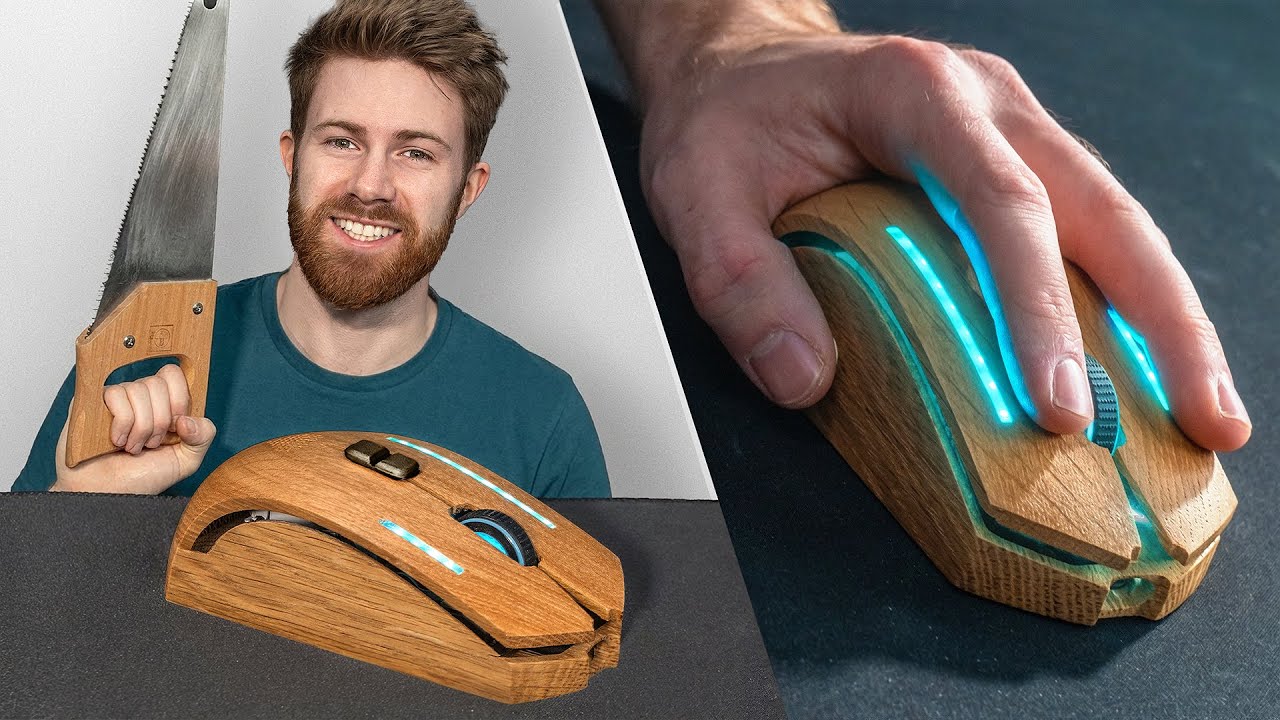 Gaming-Maus aus Holz bauen!