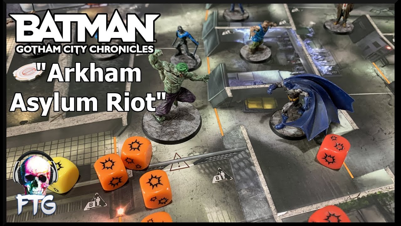 Batman Gotham City Chronicles — Миссия: «Бунт в лечебнице Аркхем»