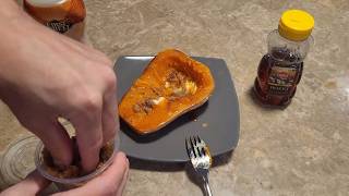 Healthy & Natural Butternut Squash Recipe - Tasty Sweet Snack Or Side Dish