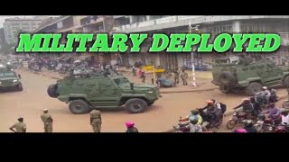 Military deployment 2021 elections Uganda decides
