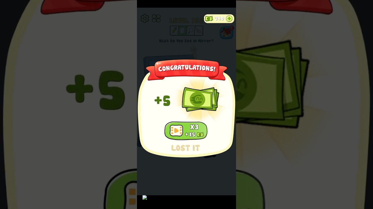 Brain tricky puzzle leve 152 